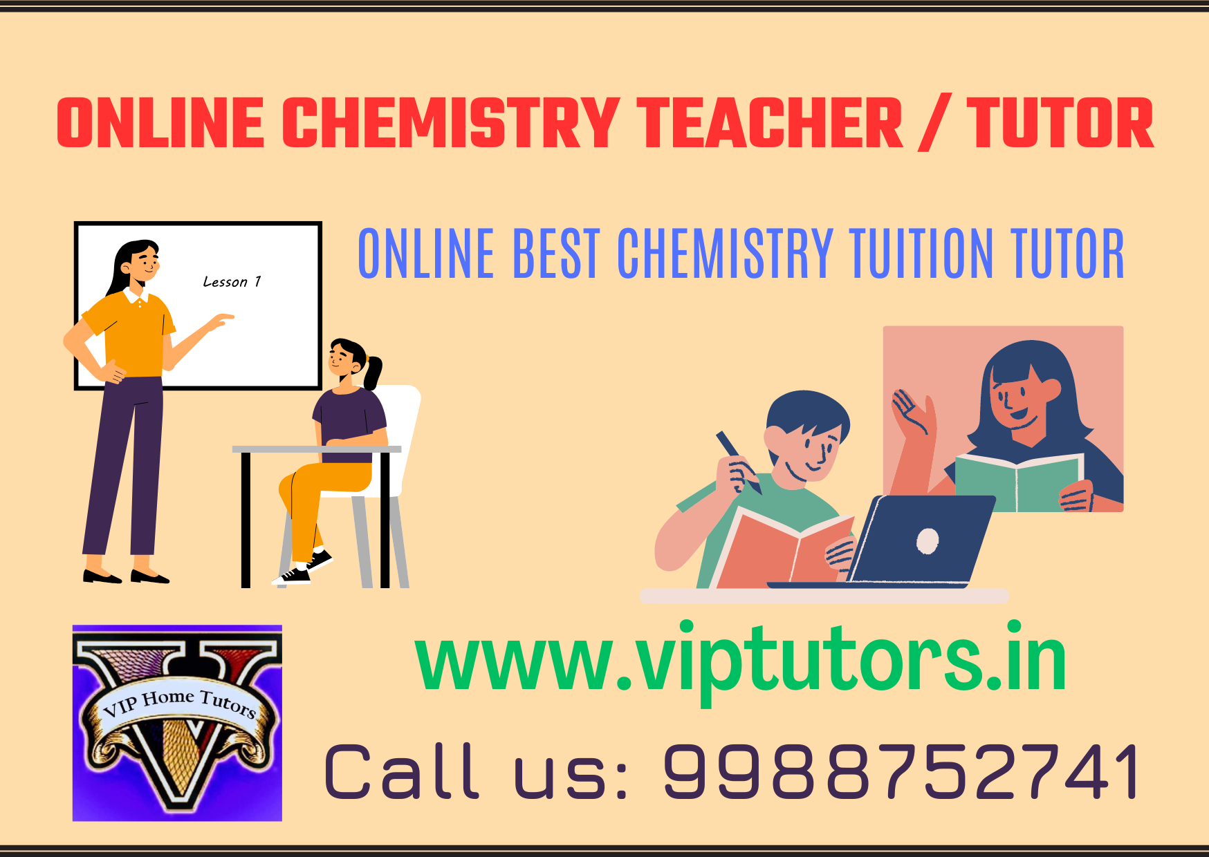 Online Chemistry Teacher Tutor  VIP Tutors